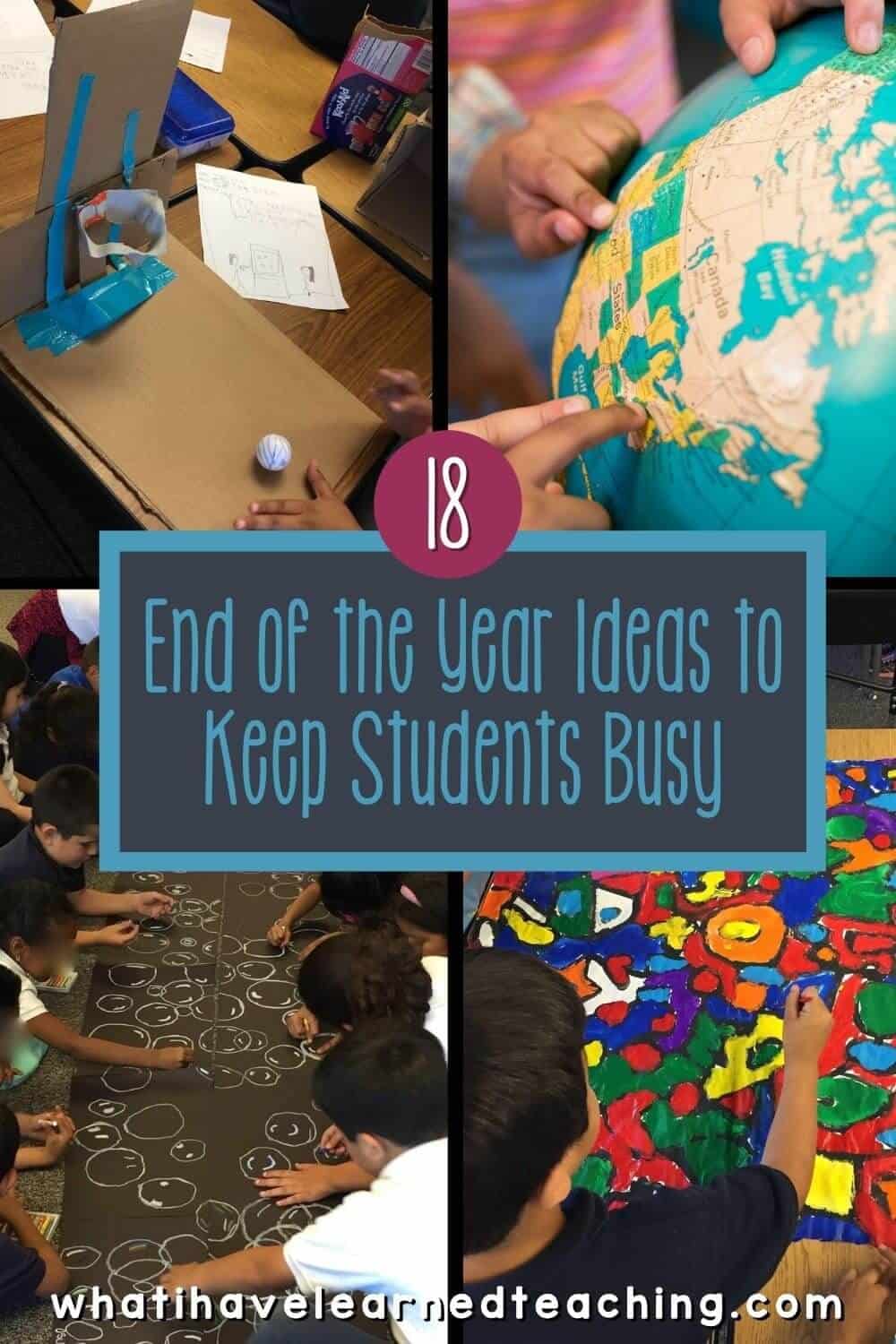 18 Best End of the Year Activities to Keep Students Busy