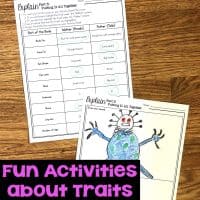 inheritance of traits explain activity.