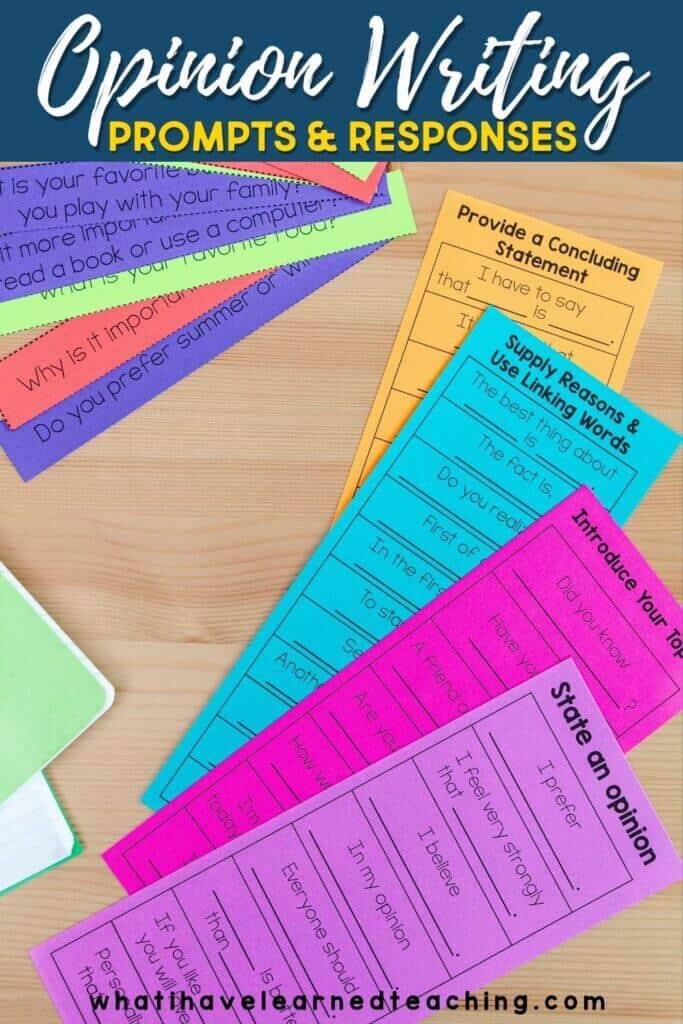 How do you develop opinion writing in your classroom? Here are some examples of how we have scaffolded the learning process through the use of sentence frames and partner and group games that develop academic language. By the end of the unit, students are able to write meaningful opinion paragraphs.