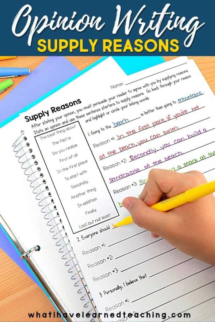 How do you develop opinion writing in your classroom? Here are some examples of how we have scaffolded the learning process through the use of sentence frames and partner and group games that develop academic language. By the end of the unit, students are able to write meaningful opinion paragraphs.