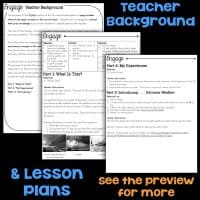 weather teacher background.