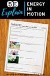 Energy in Motion 5E Unit Plan for Fourth Grade