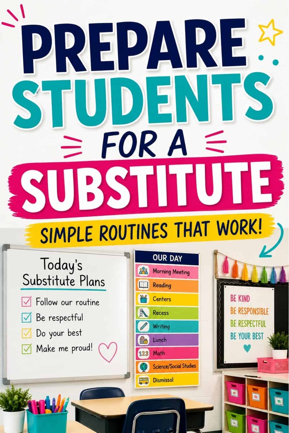 How to Prepare Your Students for a Substitute Teacher