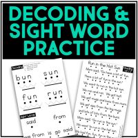 Looking for a fun and engaging way to help your child learn how to read? Check out our word family phonics readers! These three passages per word family are perfect for helping your little one develop fluency and comprehension. Plus, each passage includes blending cues to help them sound out words with ease. Fun for the whole family!