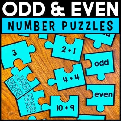 odd and even number puzzles
