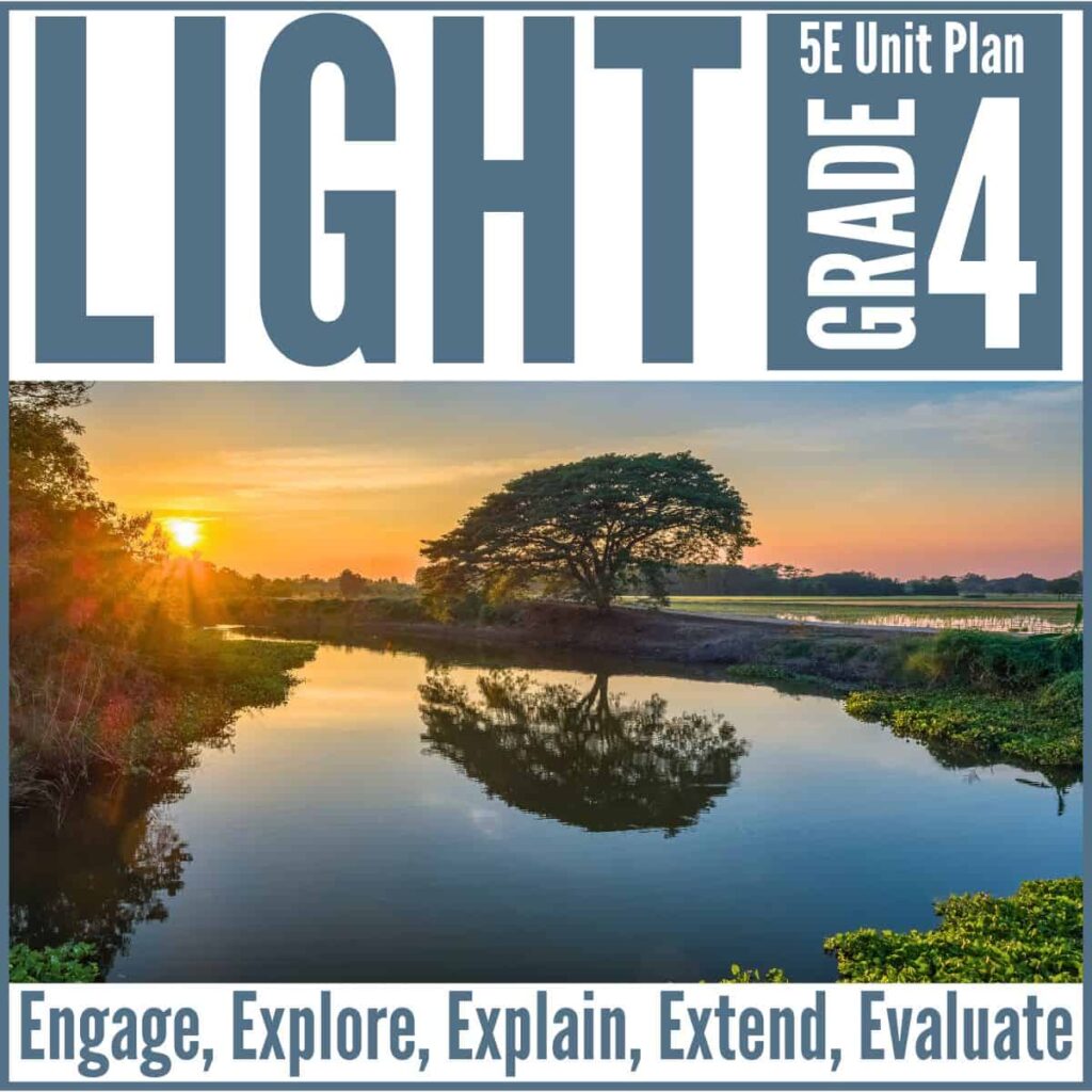 Physical Science for Elementary Students: 2nd–5th Grade Guide 50 Properties of Light cover.