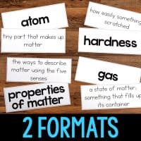 2nd Grade Science Vocabulary Cards & Big Idea Posters for NGSS