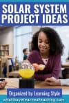 solar system project ideas