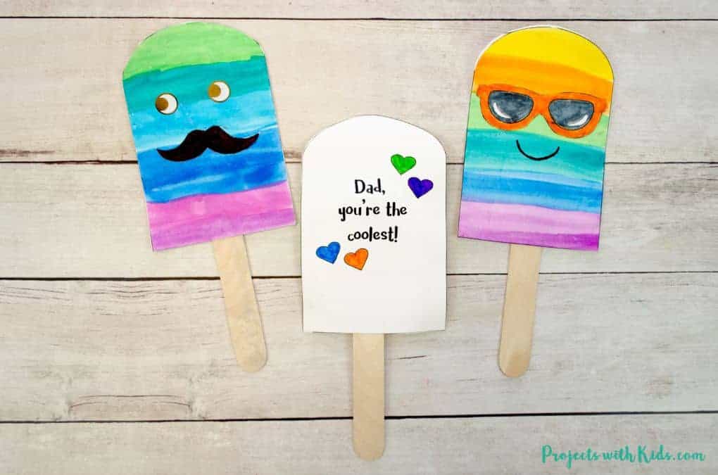 popycle craft for father's day