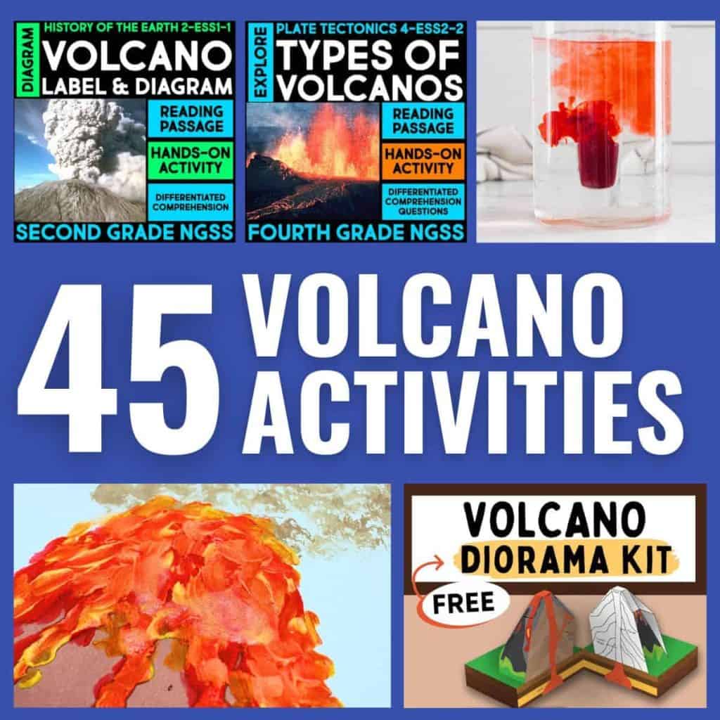 45 volcano activities