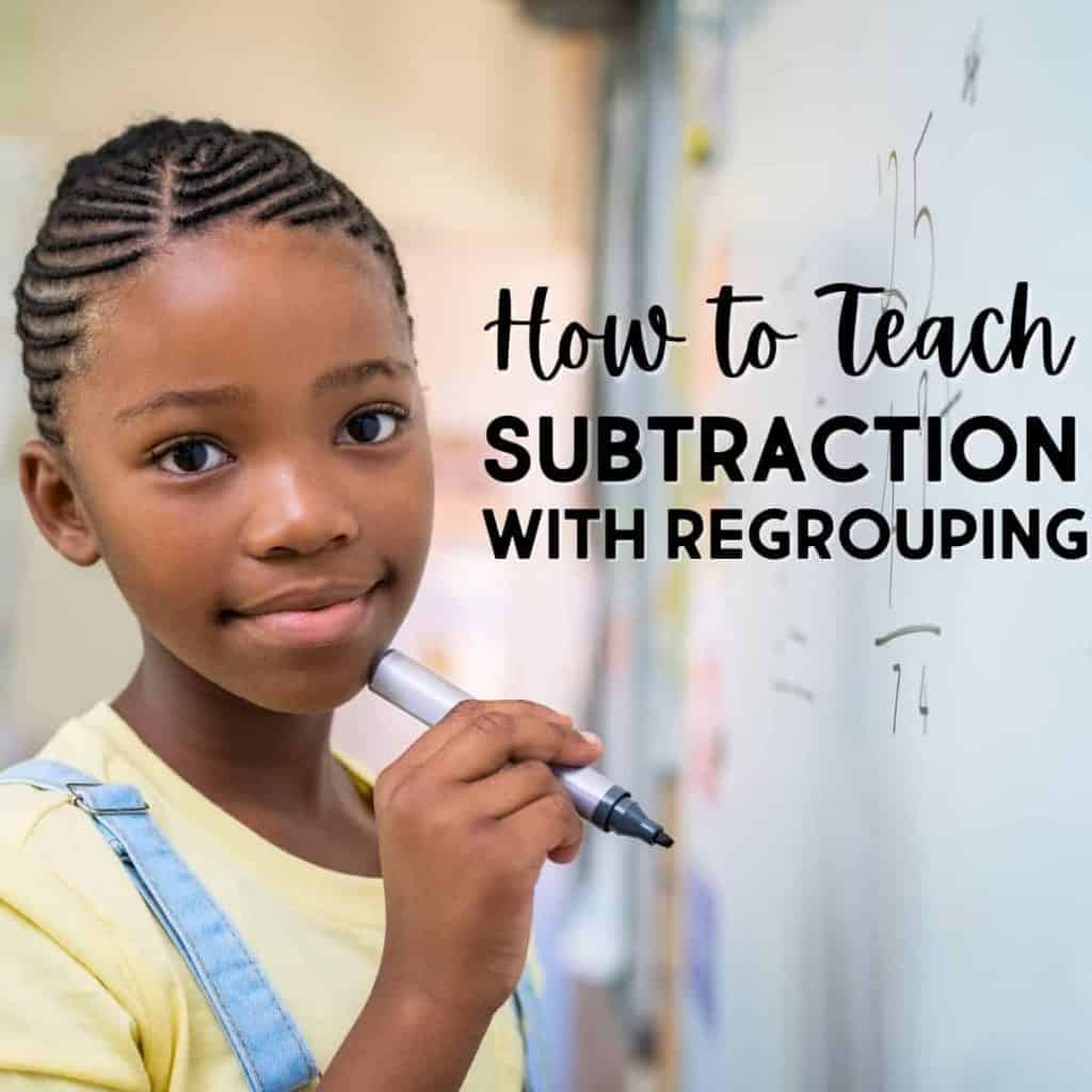 subtraction with regrouping.