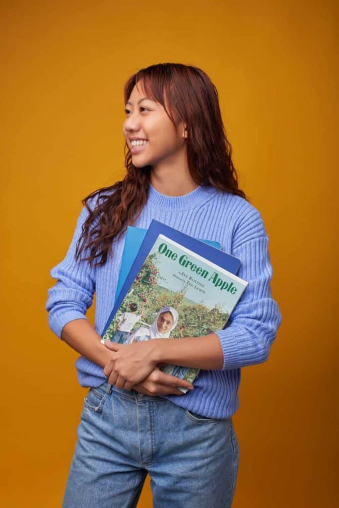 one green apple book.