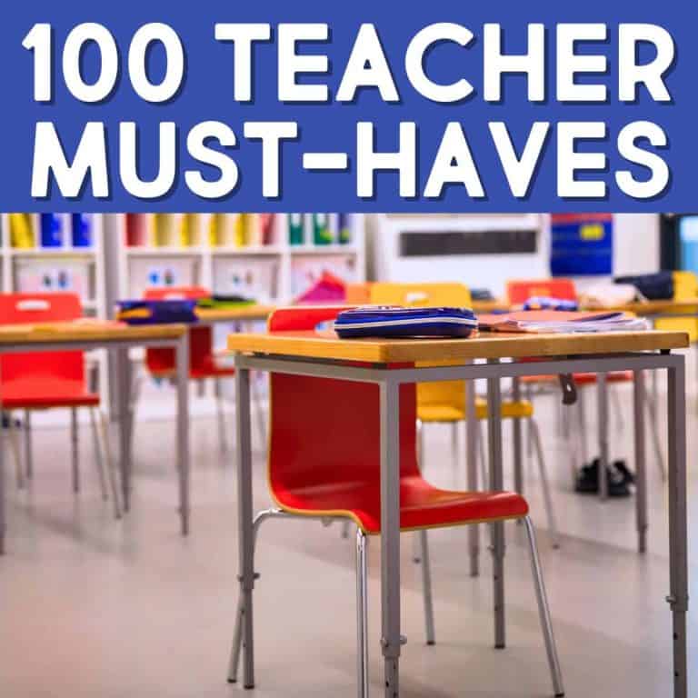 teacher must haves for back to school.