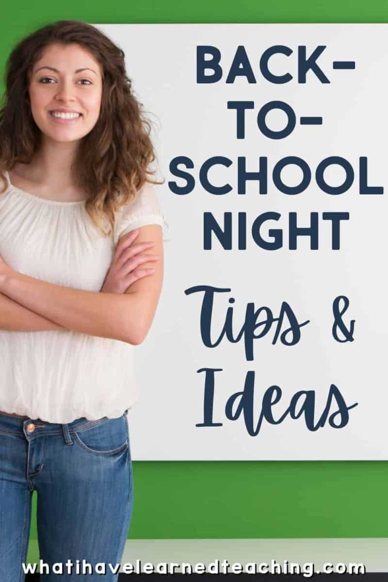 Making the Most of Back to School Night
