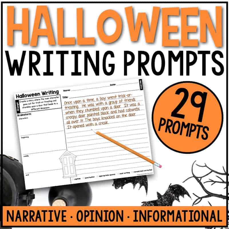 Halloween Writing Prompts.