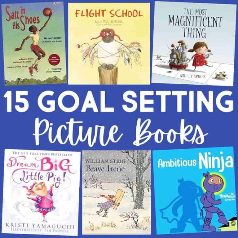 goal setting picture books.