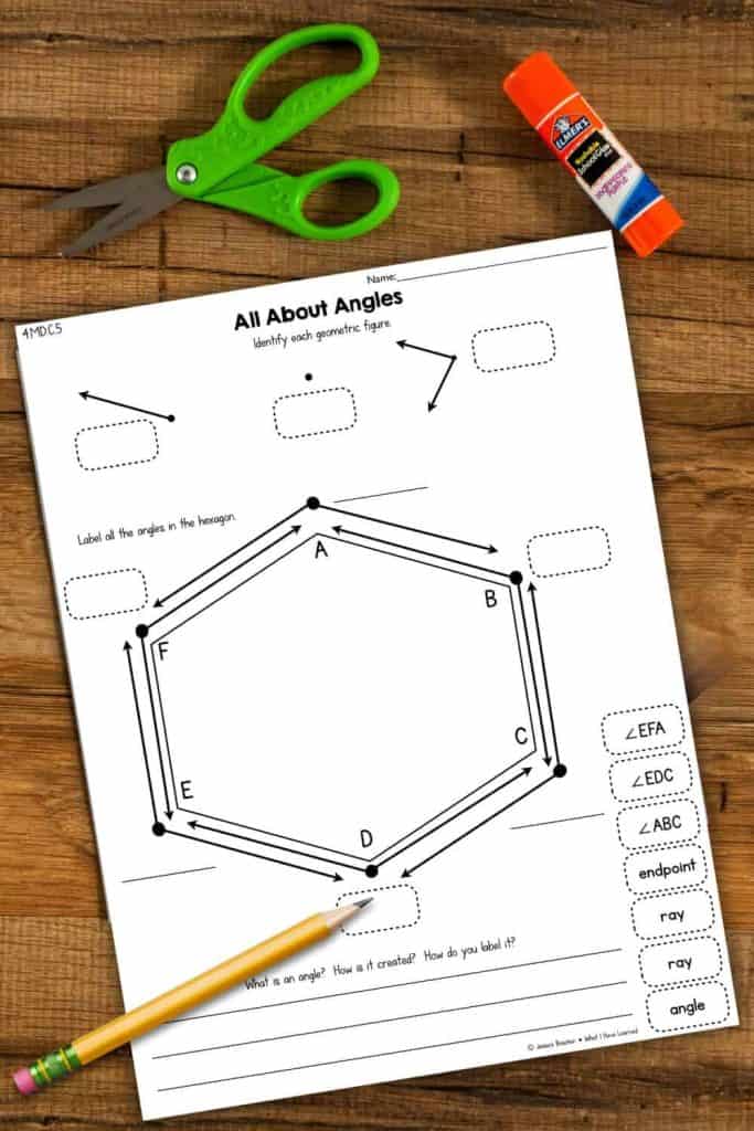 About What I Have Learned 7 4th grade cut and paste math worksheets.