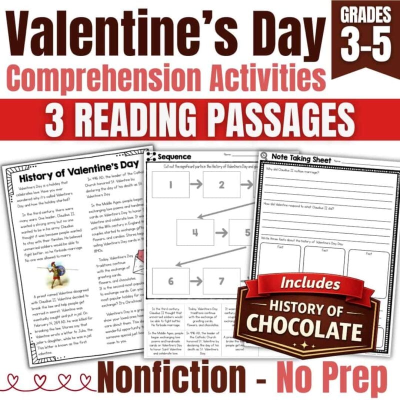 History of Valentines Day cover.