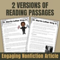 Martin Luther King Jr. Thumbnails.