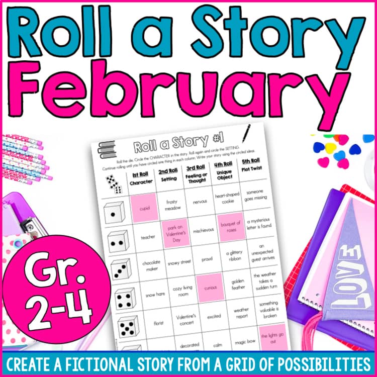 Valentine’s Day Writing Activity Students Love: Roll a Story for Creative Writing 2 750f 12898640 1