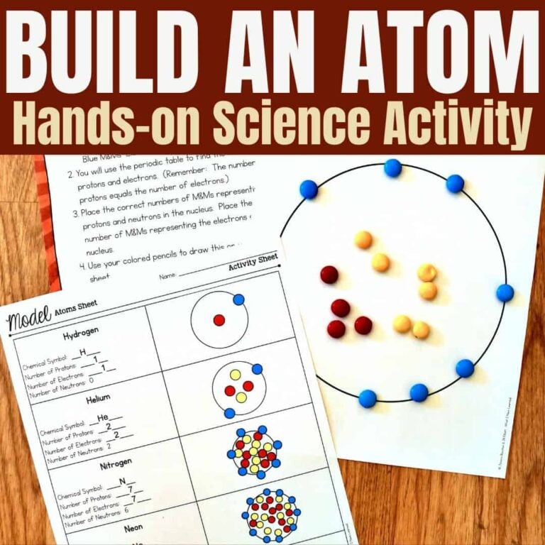 Build an atom science activity.