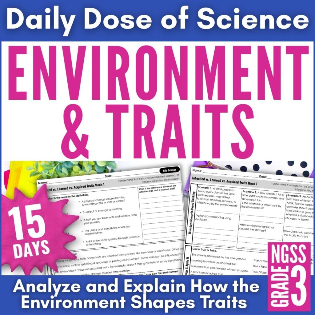 environment & traits review.