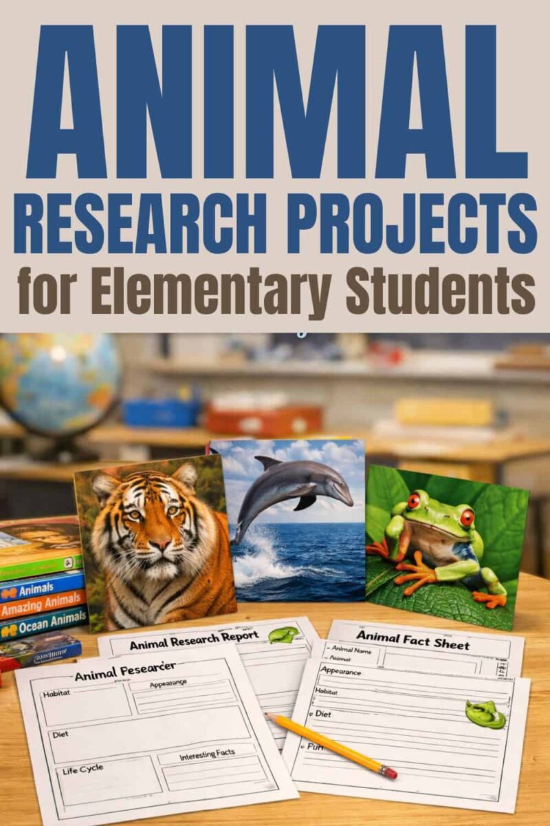 Animal Research Projects for Elementary Students