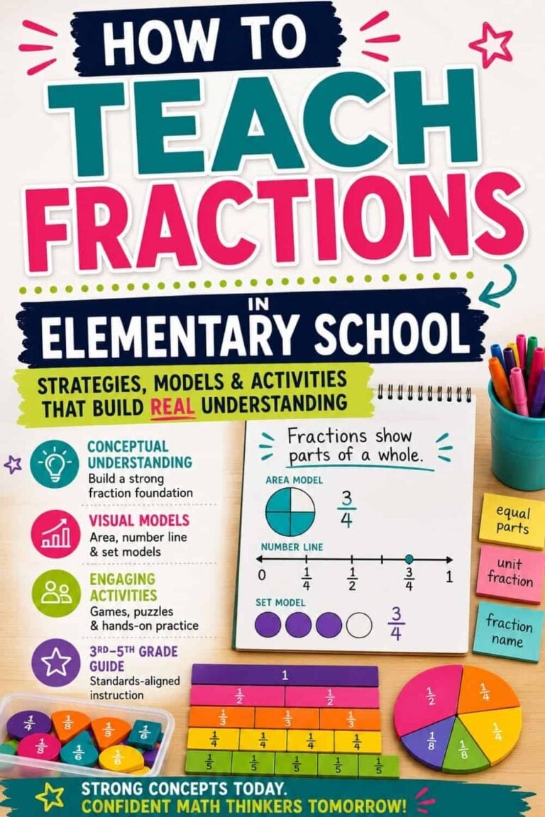 How to Teach Fractions in Elementary 2nd–4th Grade