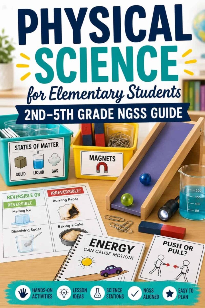 Physical Science for Elementary Students: 2nd–5th Grades