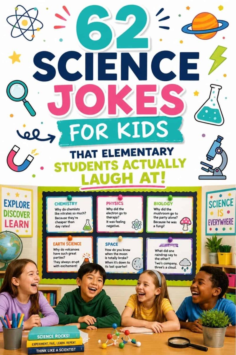 Small Science Jokes 62 Science Jokes for Kids