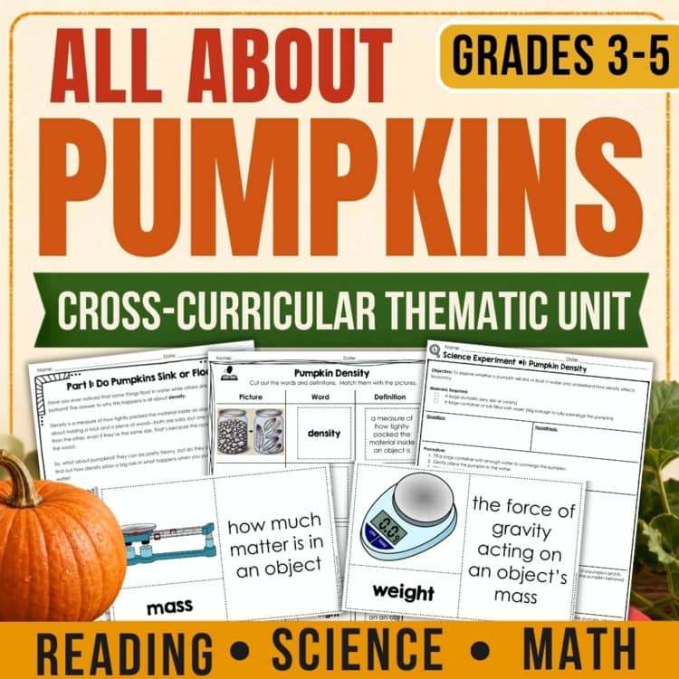 Pumpkin Activities for Upper Elementary That Have Real Rigor 3 opinion writing sentence starters.
