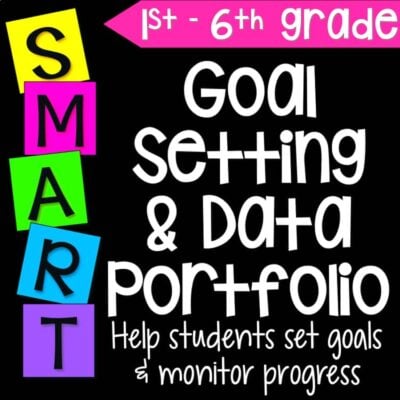 Goal Setting and Data Portfolio BUNDLE