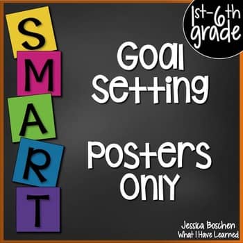 Goal Setting and Data Portfolio - Posters Only