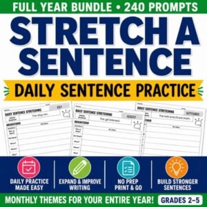 Stretch a Sentence Yearlong Bundle