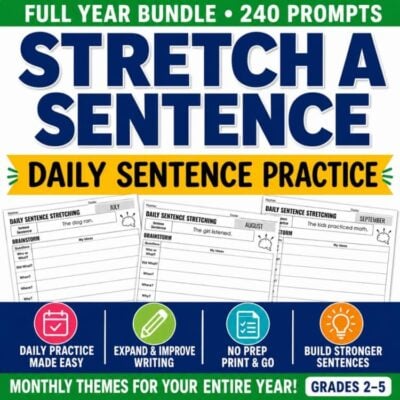 Stretch a Sentence Yearlong Bundle