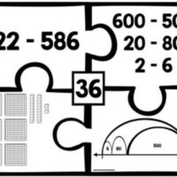 Three Digit Subtraction Number Puzzles Number Puzzles
