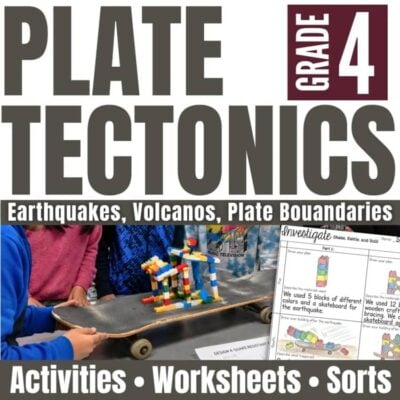 Plate Tectonics - Earthquakes, Volcanoes & Mountains BUNDLE