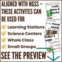 Second Grade Science Stations BUNDLE - ALL Next Generation Science Stations