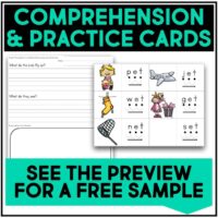 Short E Phonics Passages