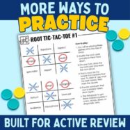 Greek and Latin Roots Games Activities 4th Grade Word Building Morpheme Review preview 2