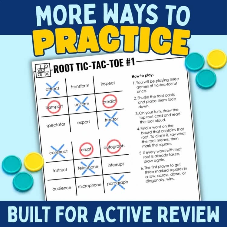 Greek and Latin Roots Games Activities 4th Grade Word Building Morpheme Review preview 2 Greek and Latin Roots Games Activities 4th Grade Word Building Morpheme Review preview 2