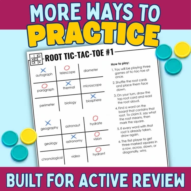 Greek and Latin Roots Games Activities 5th Grade Word Building Morpheme Review preview 2 Greek and Latin Roots Games Activities 5th Grade Word Building Morpheme Review preview 2