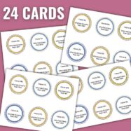 I Have Who Has Game 10 More 10 Less preview 1
